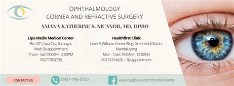 ophthalmologist in lipa city